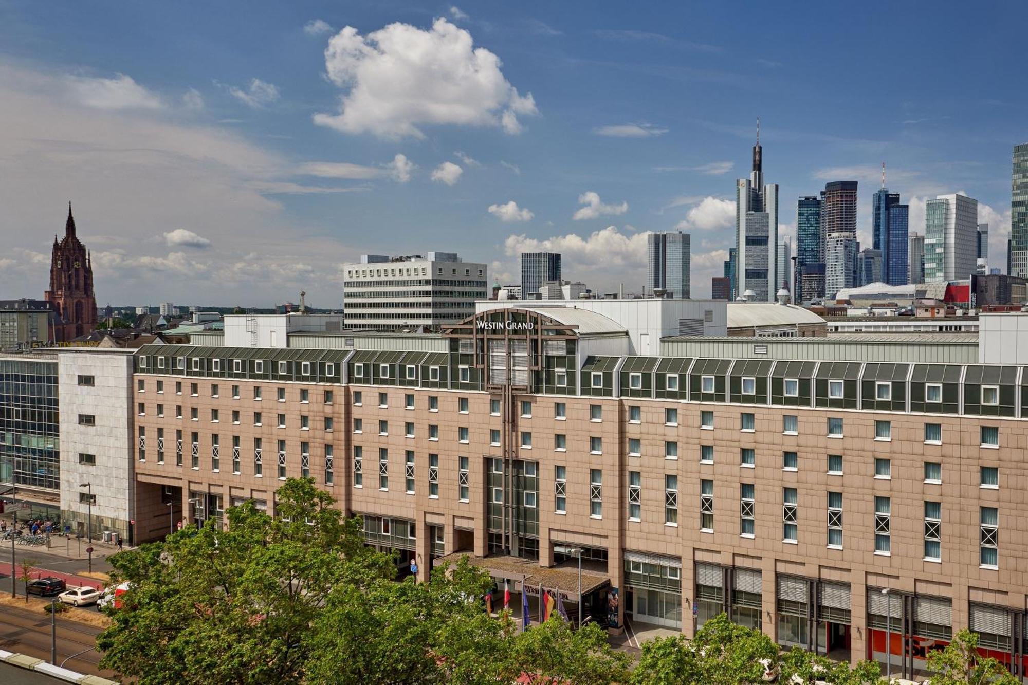 The Westin Grand Frankfurt Hotel Frankfurt am Main Kültér fotó Frankfurt Campus